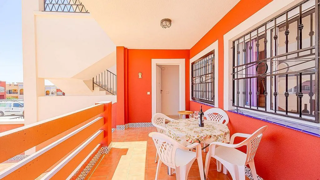 Balcon - Ground Floor Apartment with Pool in Orihuela Costa