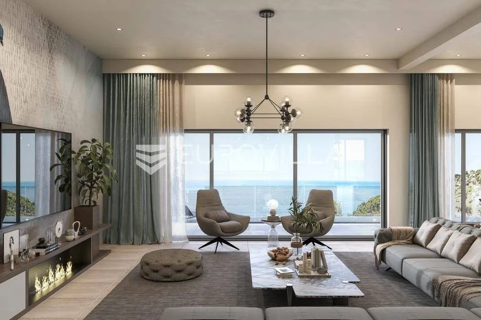 Soggiorno - Luxury Villa with Seafront in Nerežišća