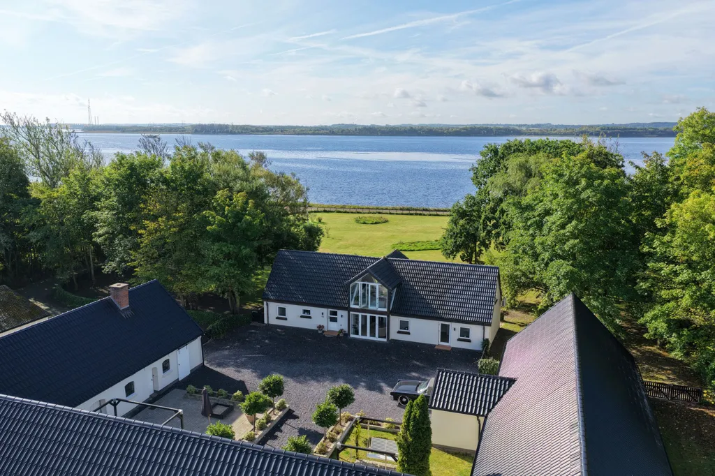Vue aérienne - Historic Villa with Garden in Vodskov