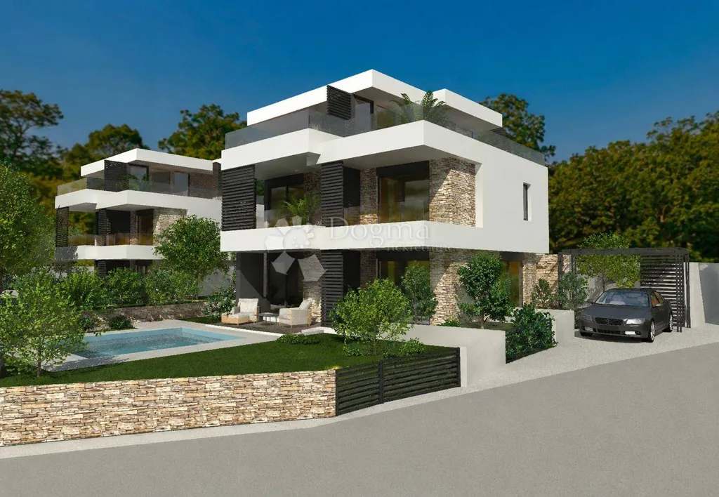Apartment with Pool in Tar-Vabriga