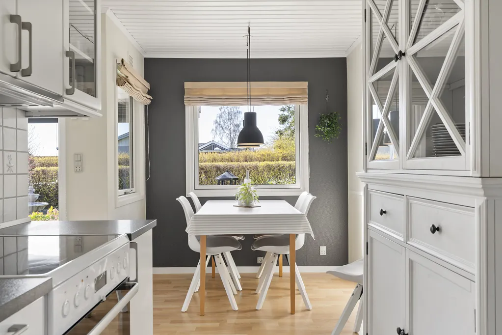Sala da pranzo - Cottage with Fjord View in Bognæs