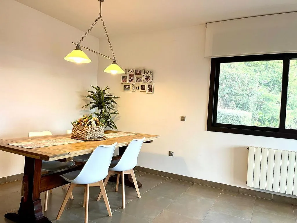 Dining Room - Chalet with Private Pool in Lloret de Mar