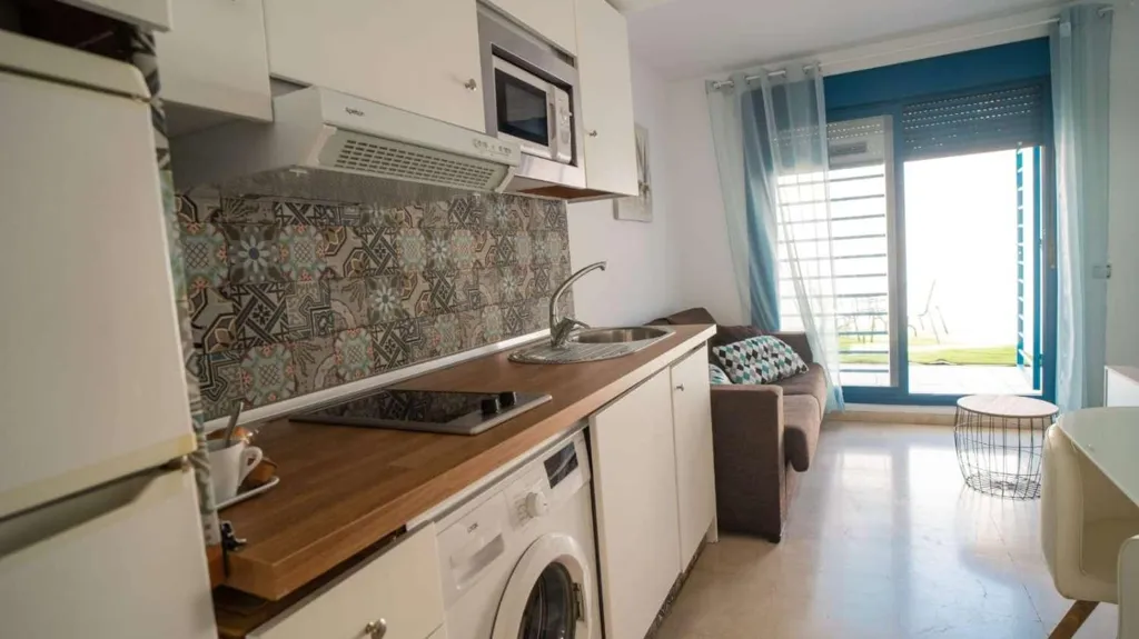 Cuisine - 1-Bed Apartment with Pool in Benalmádena