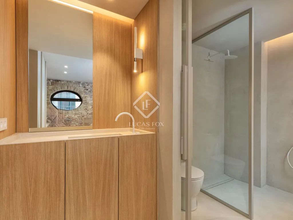 Salles de bain - Penthouse in Renovated Palace, Girona