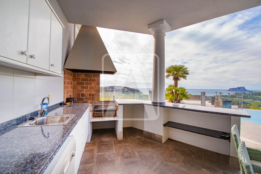 Terrasse - Luxury Villa with Sea Views in Moraira