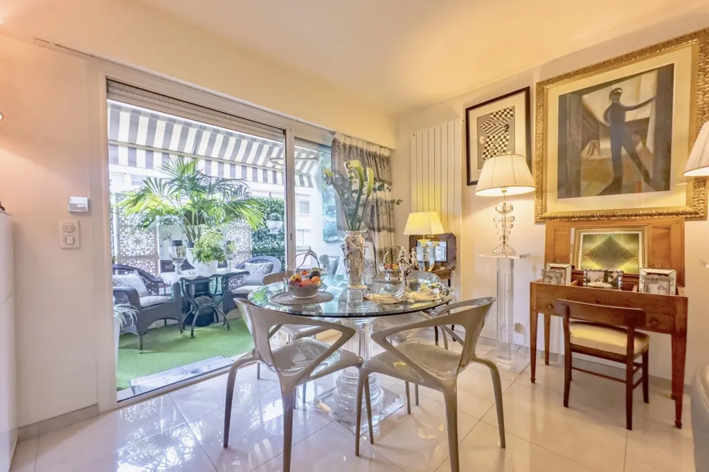 Sala da pranzo - Apartment with Terrace Behind Croisette, Cannes