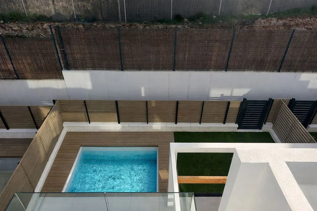 Õhuvaade - New Villa with Pool in Cala Tarida, Ibiza