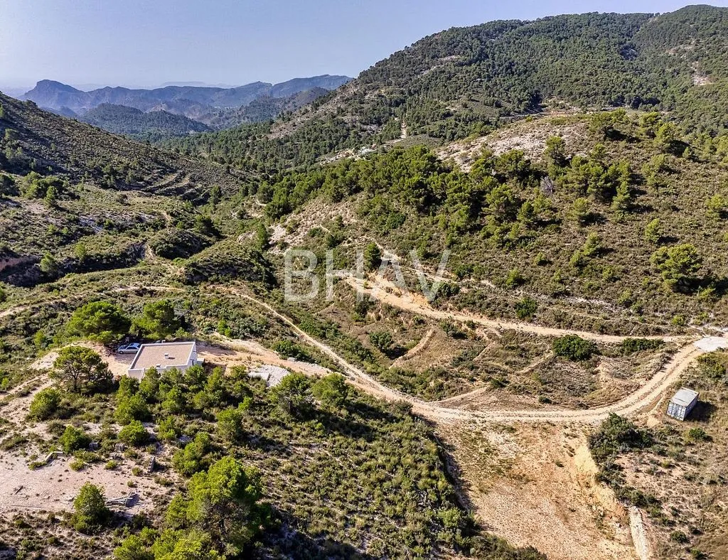 Vue aérienne - Eco House with Mountain Views in Tibi