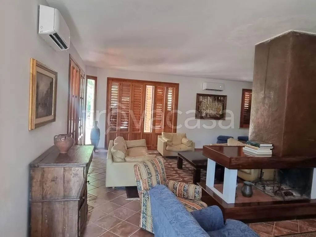 Living Room - Elegant Villa with Private Garden in Marsala