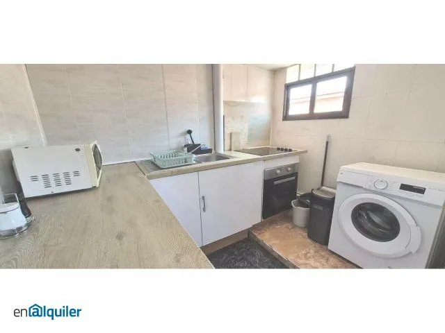 Köök - Student Flat with Balcony in Montcada