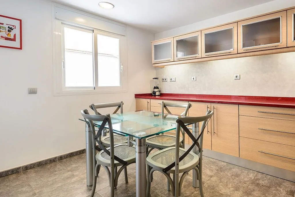 Cuisine - Terraced House with Terrace in Talamanca