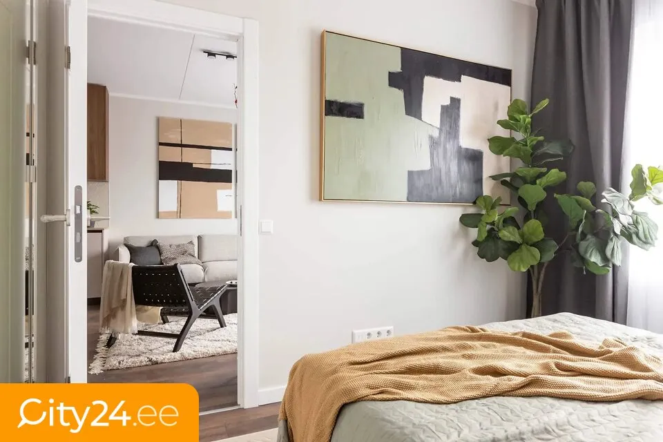 Magamistoad - Modern Apartment with Balcony in Ķengarags, Riga