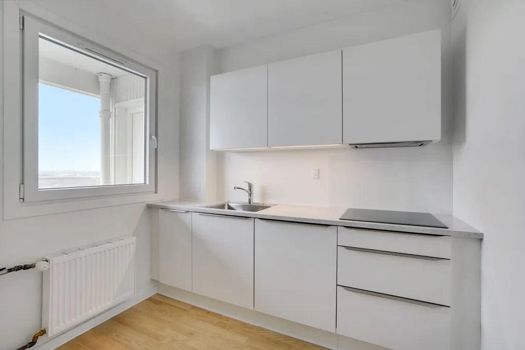 Cucina - One-Bedroom Flat with Garden View in Esbjerg