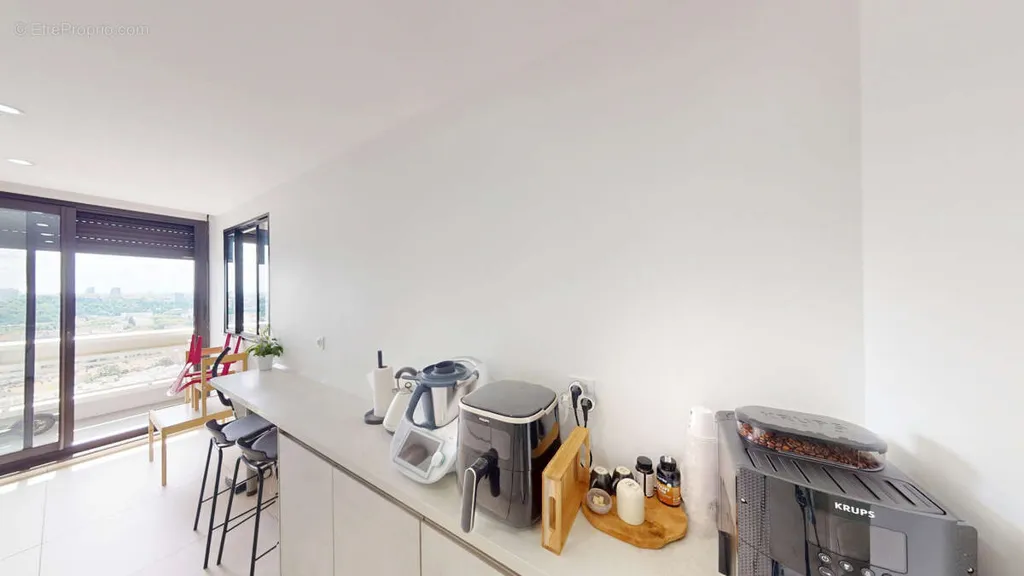 Cuisine - Appartement avec Balcons et Vue Lyon à Lyon 9
