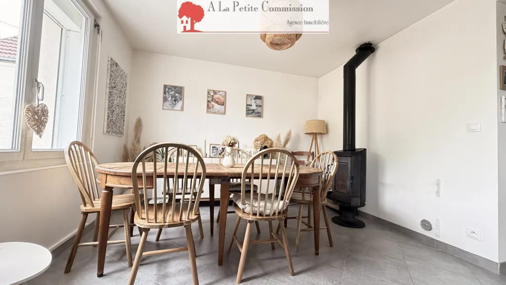 Salle à manger - Maison avec Sous-sol Total et Jardin à Champhol