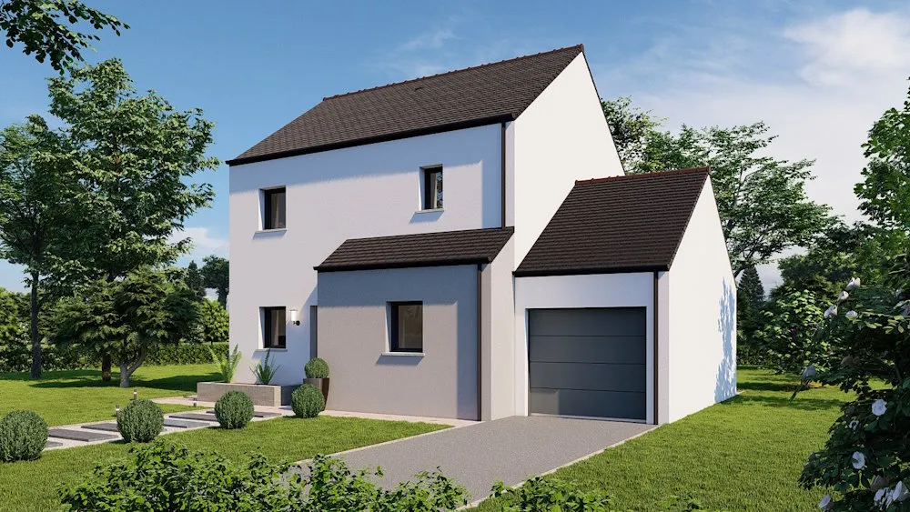 Maison Contemporaine à Erdeven avec Jardin