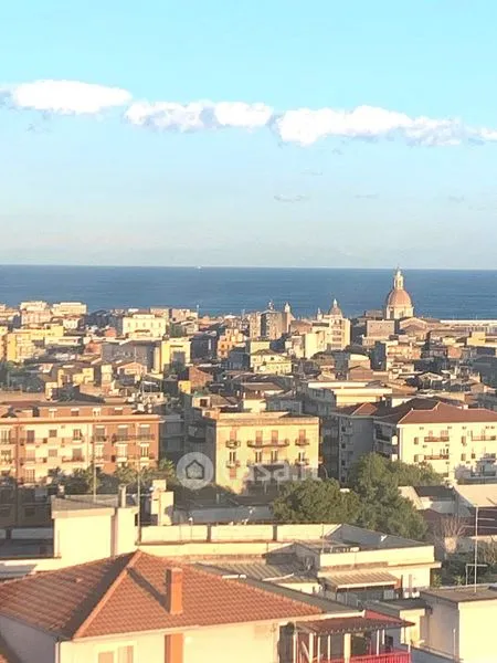 Terrace - Newly Built Apartment with Sea View in Catania