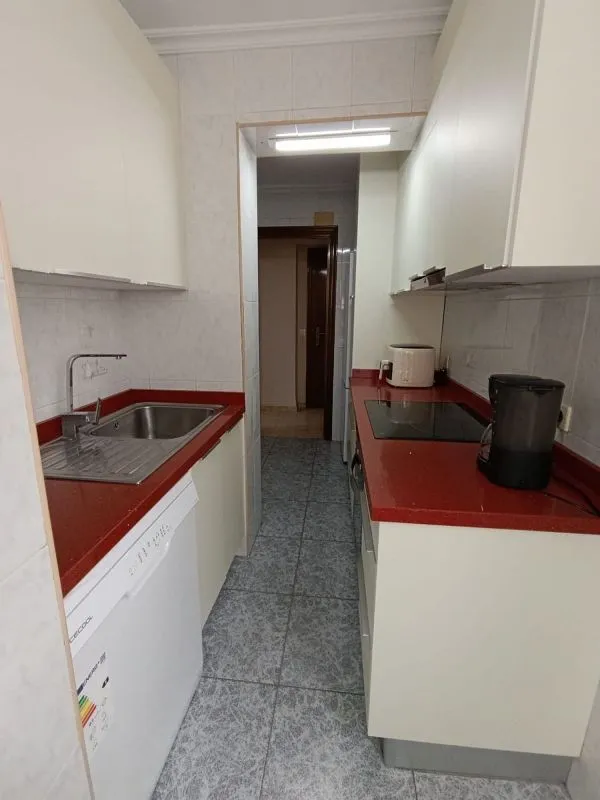 Köök - Furnished Flat with Air Conditioning in Rochelambert