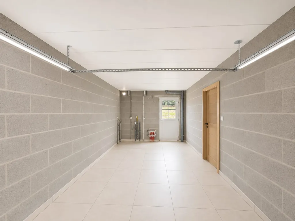 Garage - Maison neuve avec terrasse à Patignies