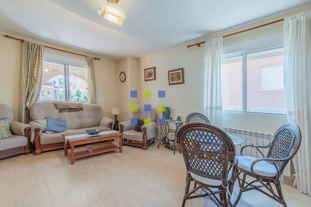 Living Room - Chalet with Pool in Méntrida