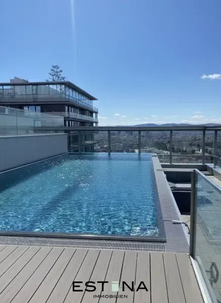 Piscine - Maisonette Apartment with Rooftop Pool in Vienna