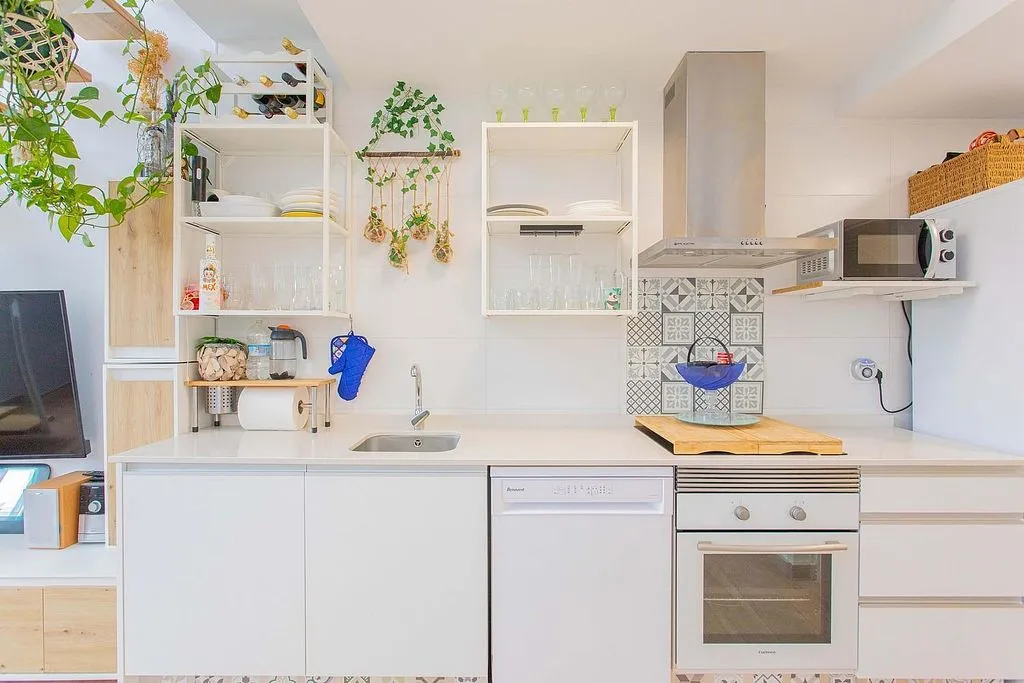 Cucina - Corner Semi-detached House with Pool in Gran Alacant