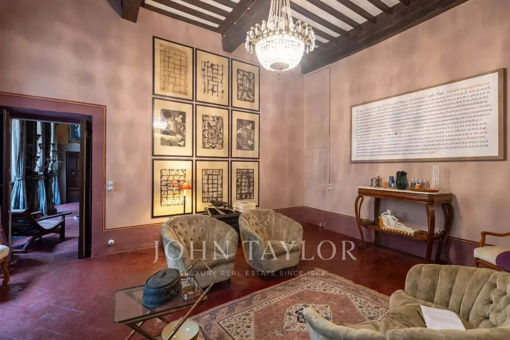 Soggiorno - Luxury Apartment with Renaissance Features in Cortona