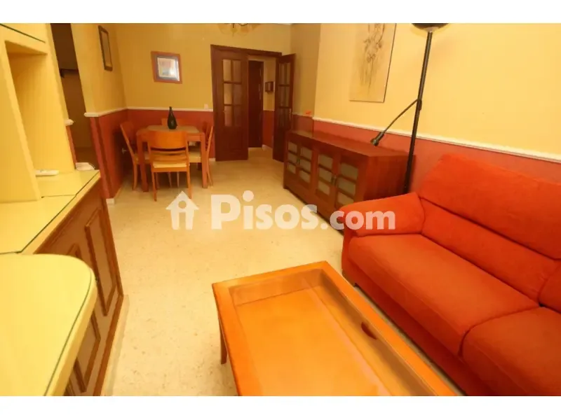 Living Room - Apartment with Private Garage in Ciudad Jardín