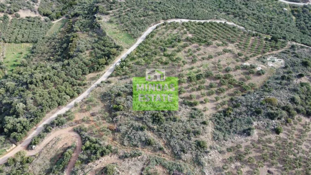Vista aerea - Sloping Plot with Mountain View in Kissamos