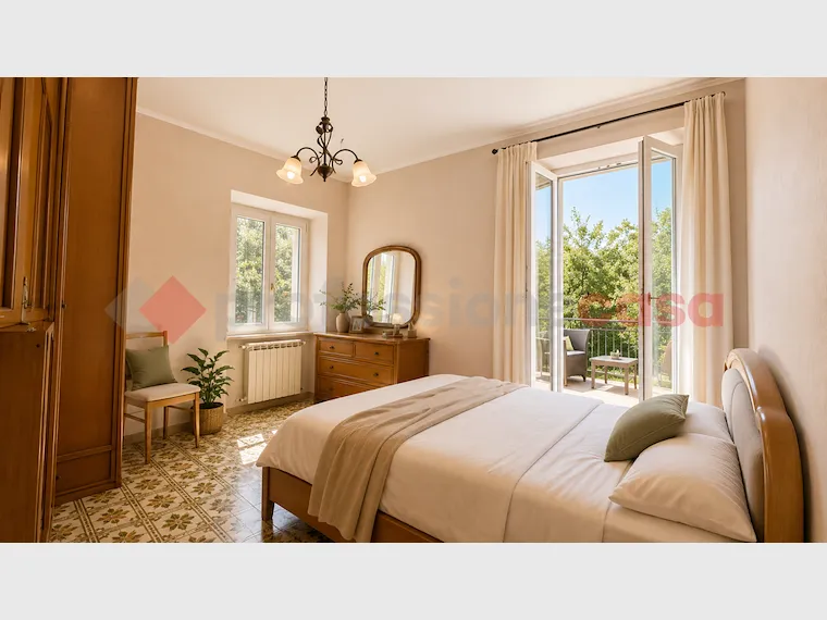 Camere da letto - Charming Villa with Garden in Fumone