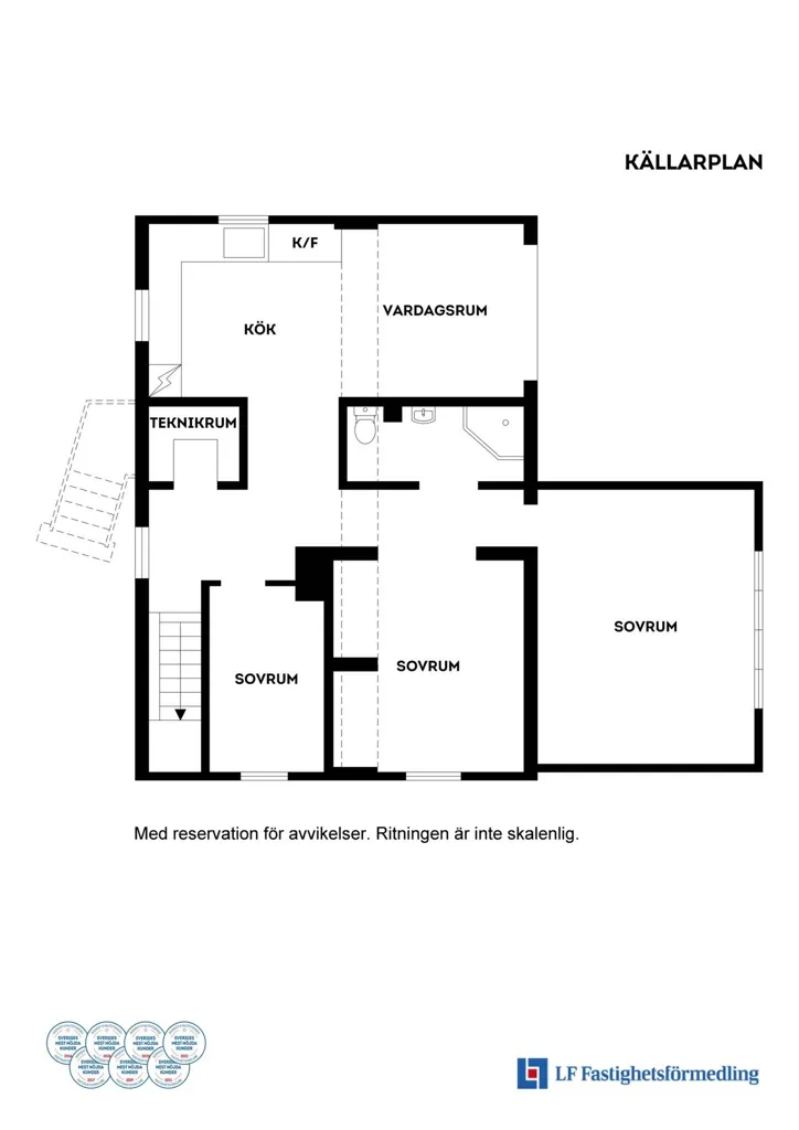 Floor Plan - Central Villa with Rental Potential in Märsta