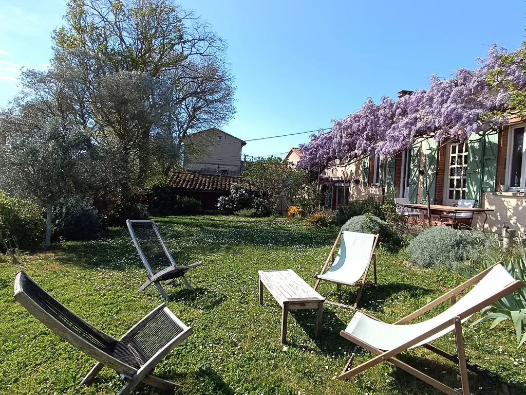 Jardin - Maison de Caractère avec Vue sur les Pyrénées