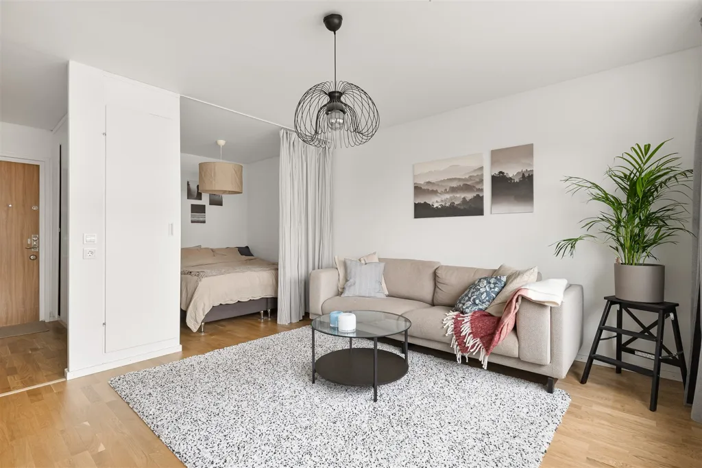 Elutuba - Modern Apartment with Skyline Balcony in Nyby