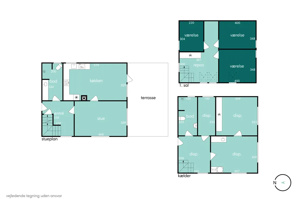 Maison 4 pièces à Tranbjerg J