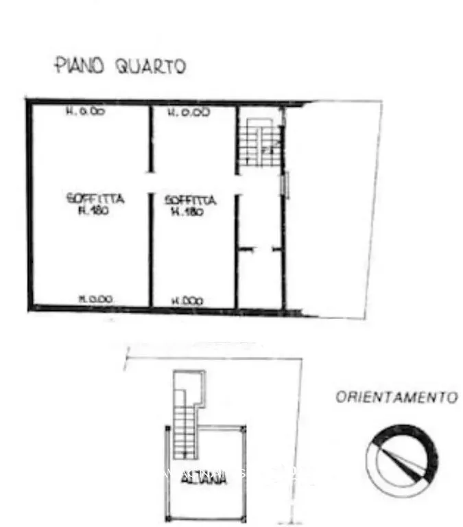 Plan - Luxury Penthouse with Canal View in Venice