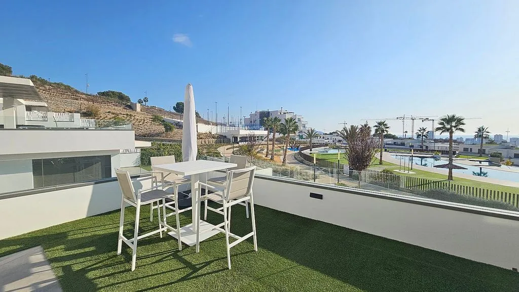 Terrass - Penthouse with Pool in Cala de Finestrat