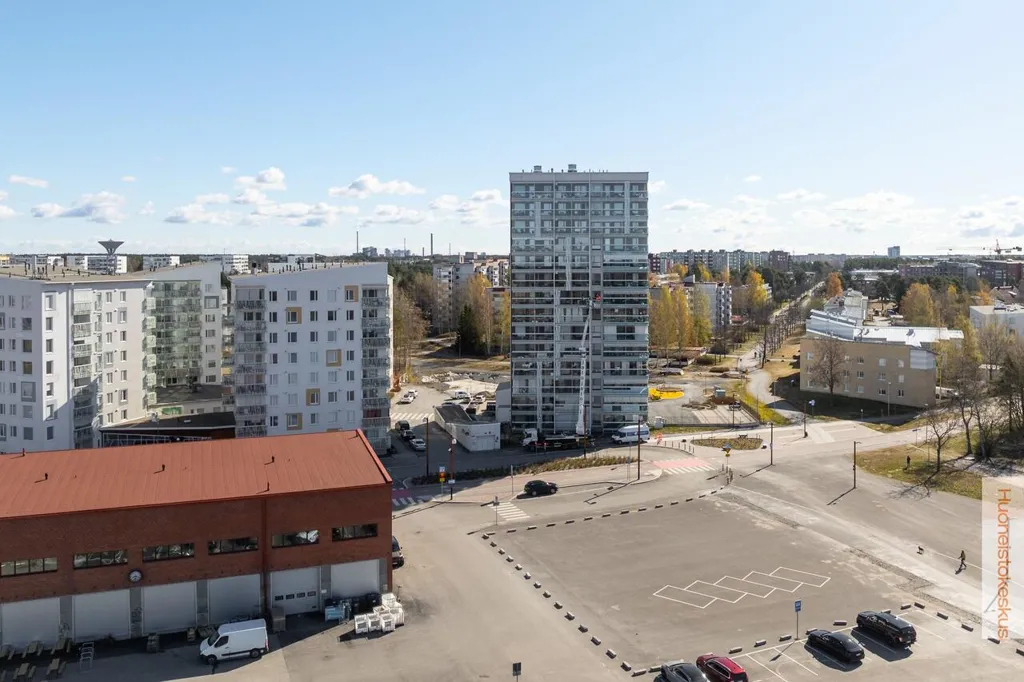 Vue aérienne - Appartement 3 pièces à Oulu