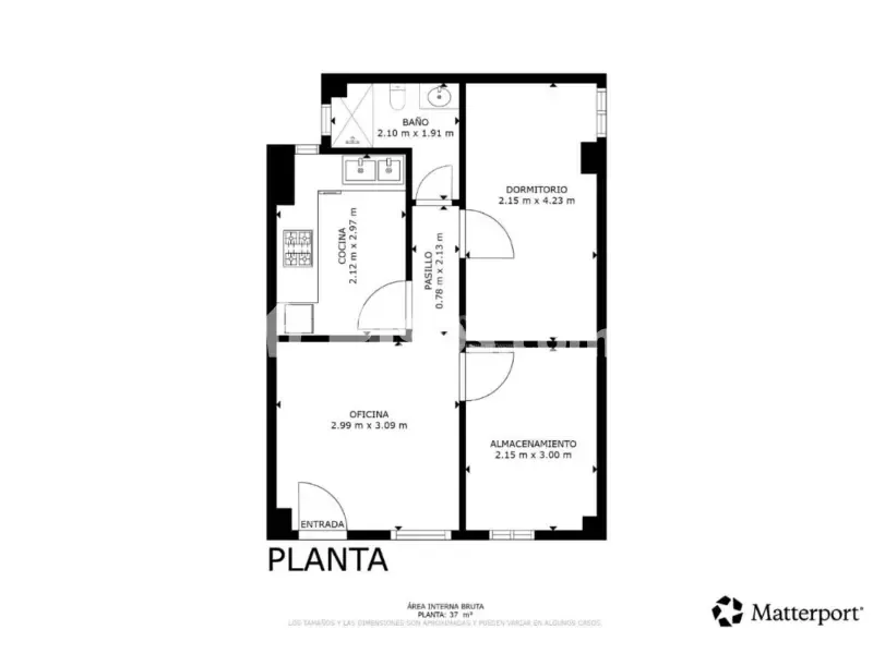 Plaan - Apartment with Central Location in Pacífico