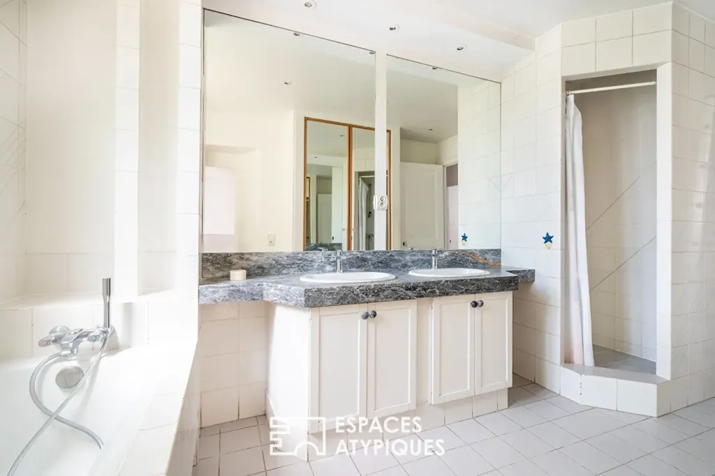 Salles de bain - Maison 7 pièces à Saint-Mandé