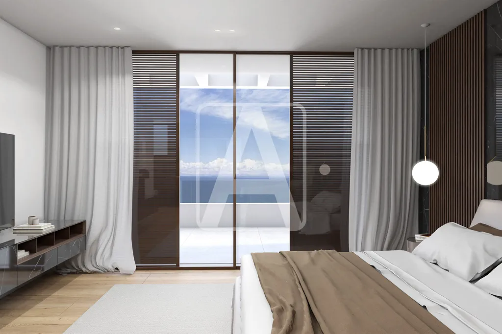 Bedrooms - Modern Villa with Sea View in Moraira
