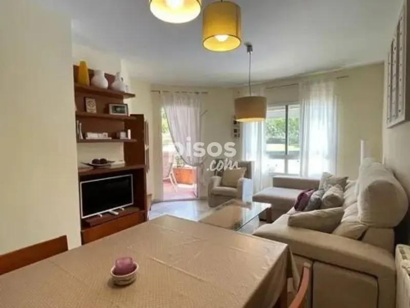 Living Room - Apartment with Pool in Los Boliches, Fuengirola
