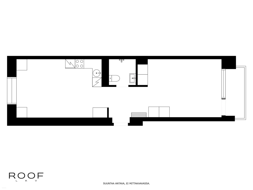 Plaan - Renovated Apartment with Balcony in Amuri