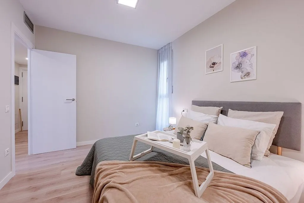 Chambres - Bright Apartment with Sea View in Mataró Centre