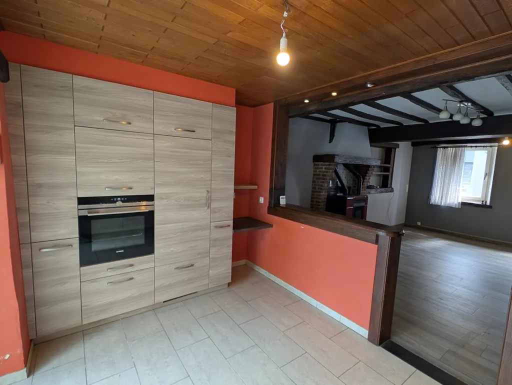 Cuisine - Maison de 5 Chambres avec Jardin à Welkenraedt