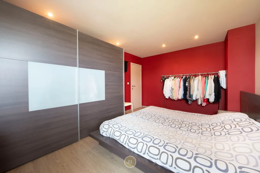 Bedrooms - Villa with Office Space and Solar Panels in Menen