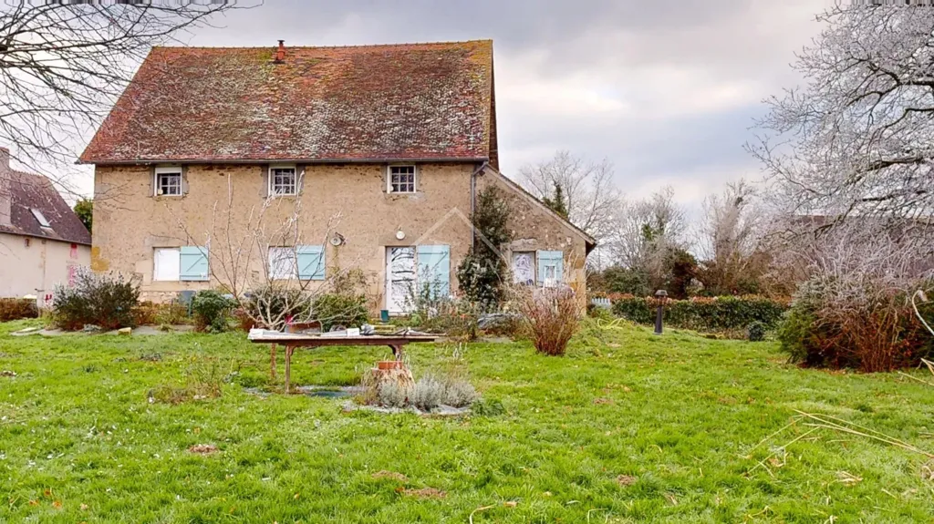 Extérieur - Maison de Campagne avec Vue Panoramique à Gipcy