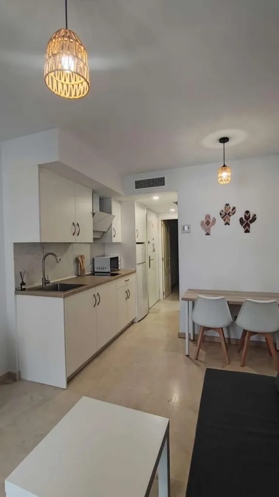 Cucina - West-Facing Apartment with Terrace in Benalmádena