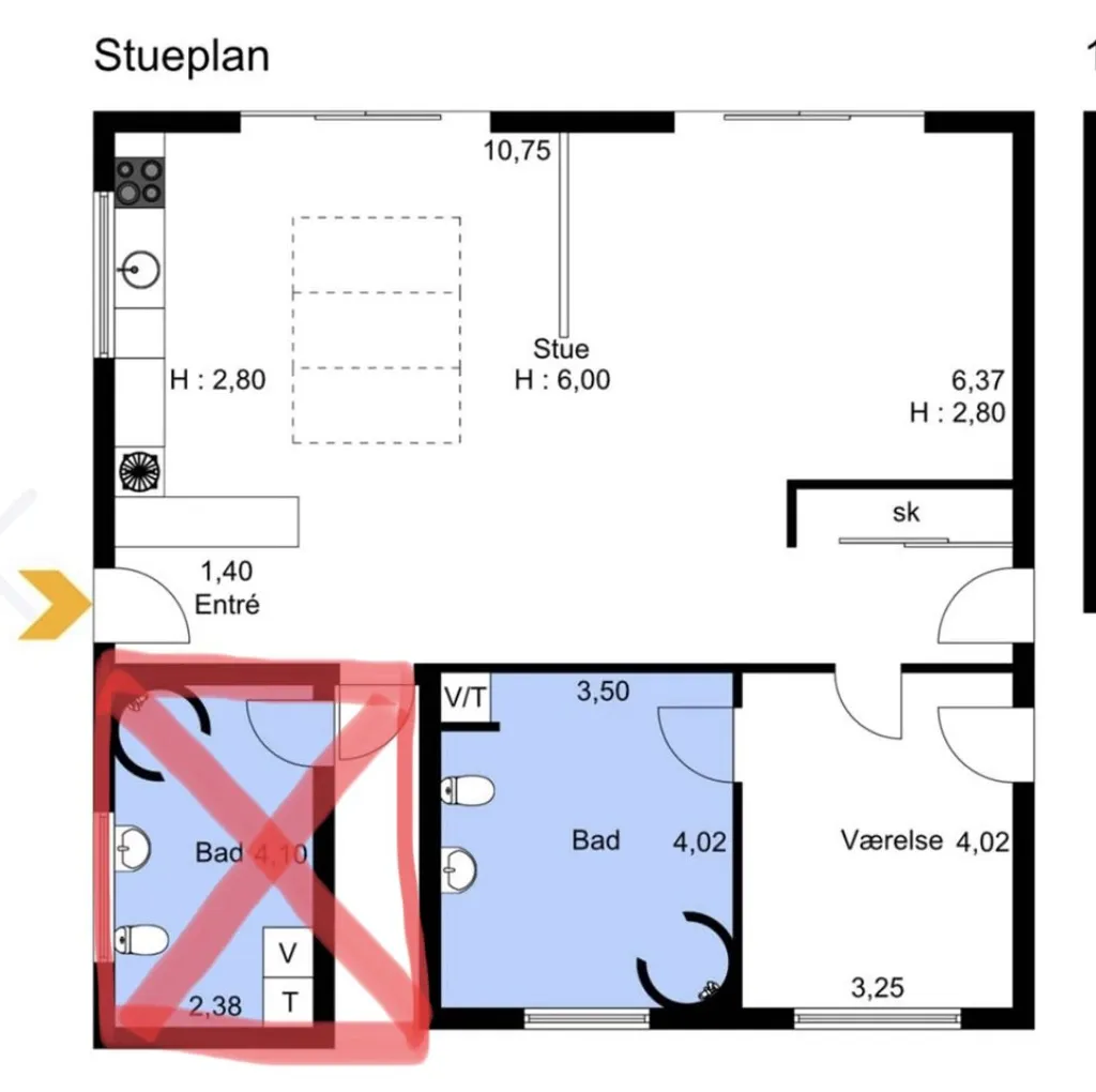 Plaan - Villa Apartment with Garden in Nature