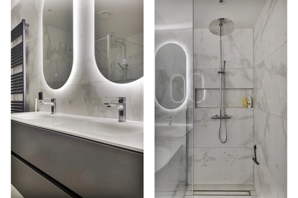 Bagni - Bright 2-Bedroom Apartment in City Centre