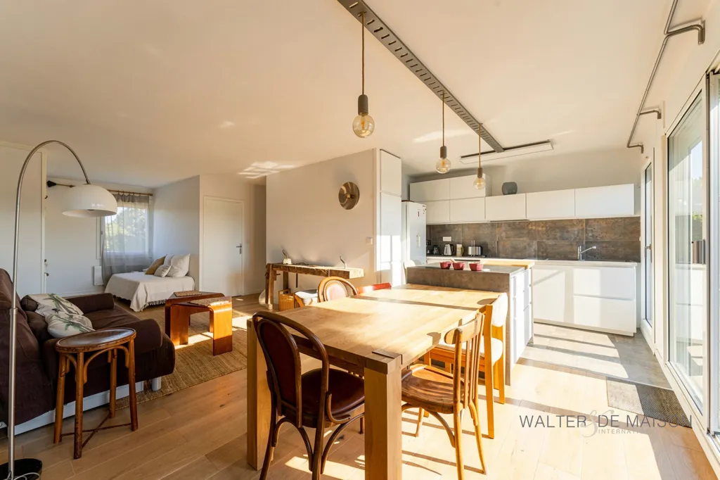 Salle à manger - Appartement avec vue panoramique sur le Bassin à Arcachon
